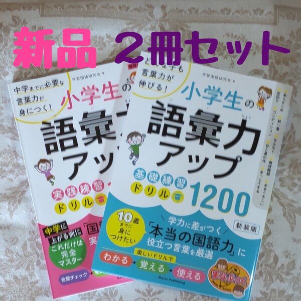 ★新品★小学生の語彙力アップ 基礎練習ドリル/実践練習ドリル 2冊セット