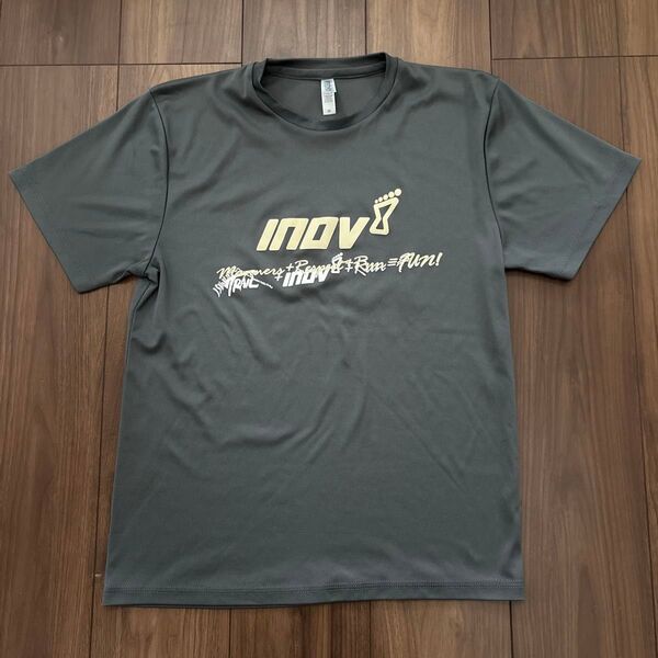INOV8Tシャツ グレー 石岡トレラン