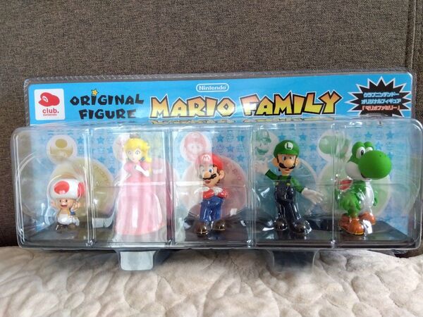 【非売品】クラブニンテンドーオリジナルフィギュア「マリオファミリー」