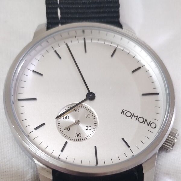 KOMONO 腕時計 シルバー 未使用に近い