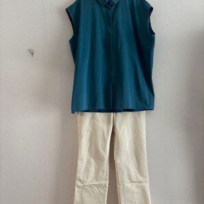 ポールスミス トップス ターコイズ 襟あり XL