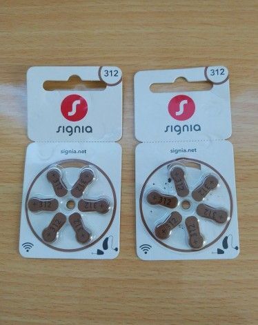 シバントス 補聴器用空気電池 6粒入2個セット