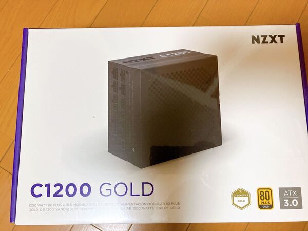 NZXT C1200 電源ユニット 80Plus Gold 1200W PA-2G1BB-JP 12VHPWR対応 フルモジュラー