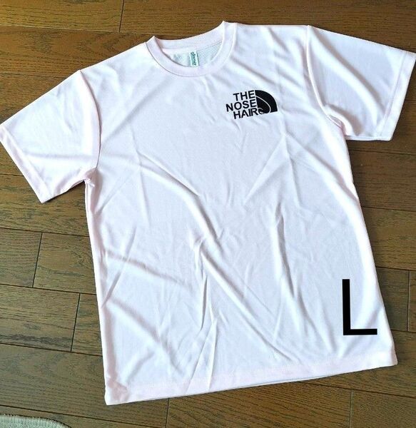 未使用・パロディTシャツ THE NOSE HAIR