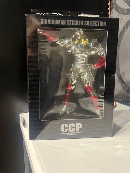 CCP ミドルサイズ キン肉マン ステッカーコレクション メッキ塗装 悪魔将軍