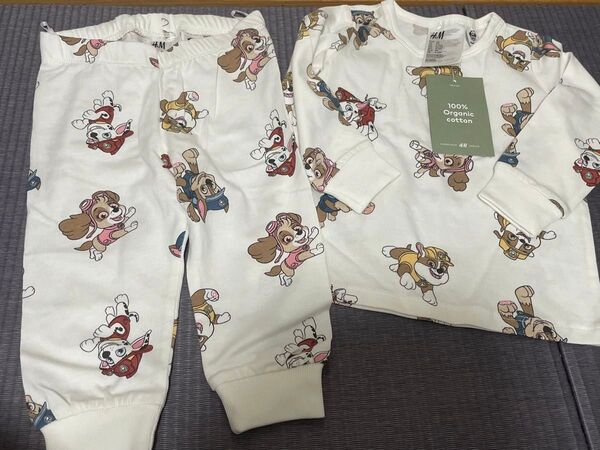 H&M パウパトロール 70cm セットアップ 上下セット