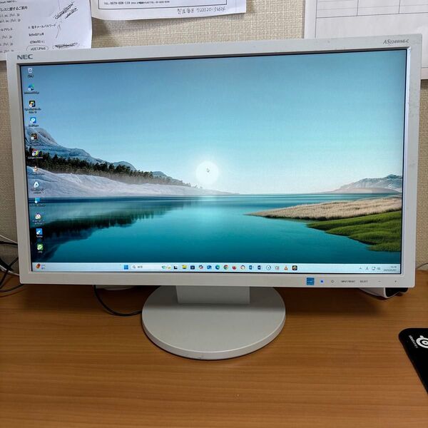 NEC モニターAS224wmi-c 21.5インチ