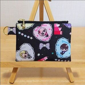 《値下げ》フラットポーチハンドメイド【SM】