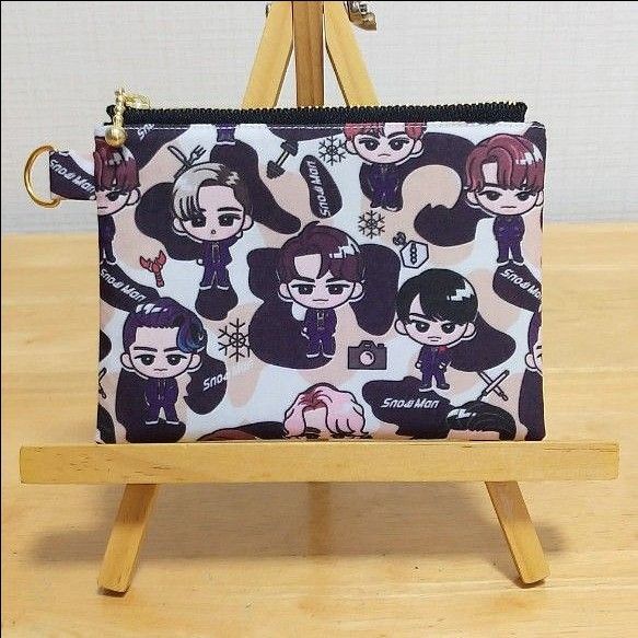 フラットポーチハンドメイド【SM】