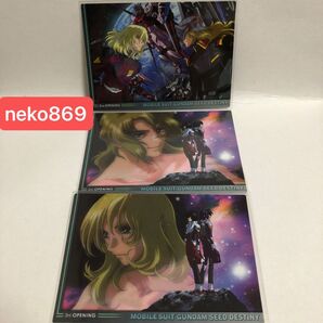 ガンダムSEEDDESTINY/カードダスマスターズ/レイ、ネオ 3枚セット/匿名配送
