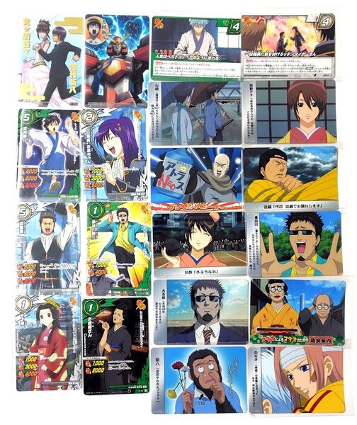 銀魂 カード 20枚セット D まとめ売り クリアコレクション ミラクルバトルカードダス ミラバト クリコレ 箔押し