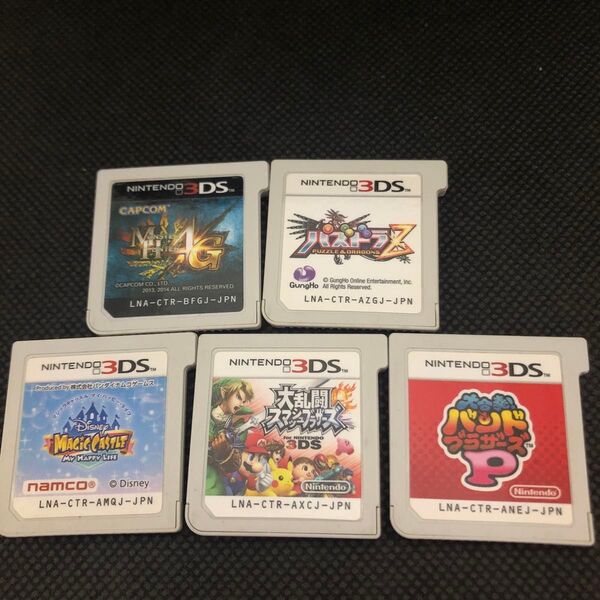 ニンテンドー3DS ソフト 5本セット まとめ売り