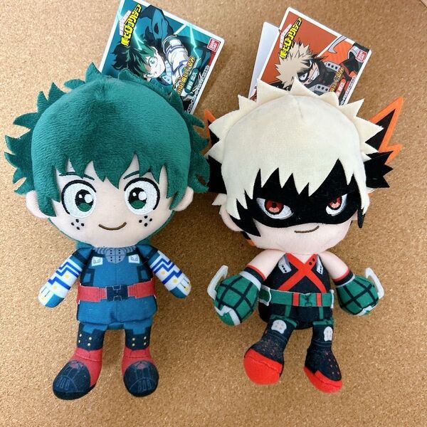 僕のヒーローアカデミア ヒロアカ ぬいぐるみ マスコット ちびぬい chibiぬいぐるみ 緑谷出久 爆豪勝己 デク ダイナマイト