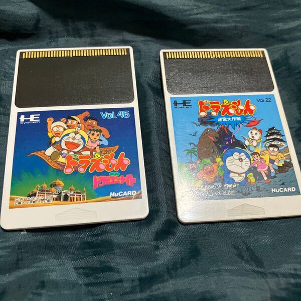 ドラえもん 迷宮大作戦 ドラビアンナイト PCエンジンソフトセット HuCARD