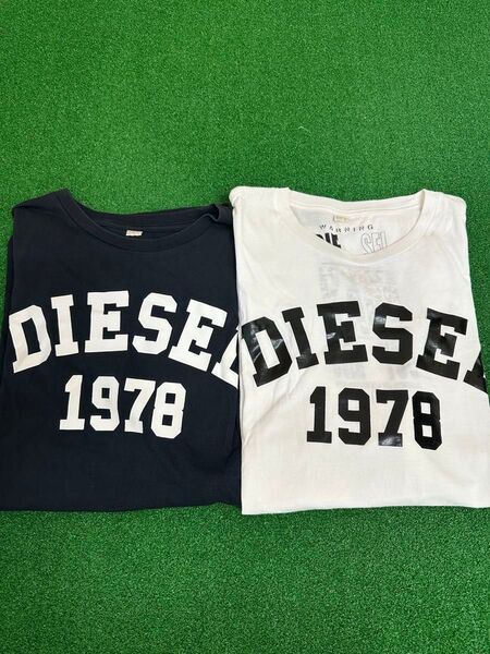 DIESEL Tシャツ 2枚セット 1978 ロゴ入り