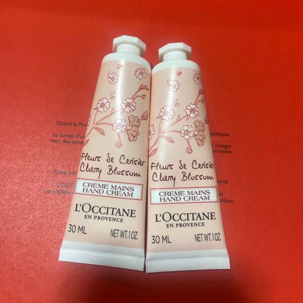 ロクシタン チェリーブロッサム ソフトハンドクリーム30ML 2本組