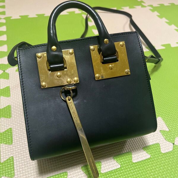 SOPHIE HULME ソフィーヒュルム ミニバッグ ブラック