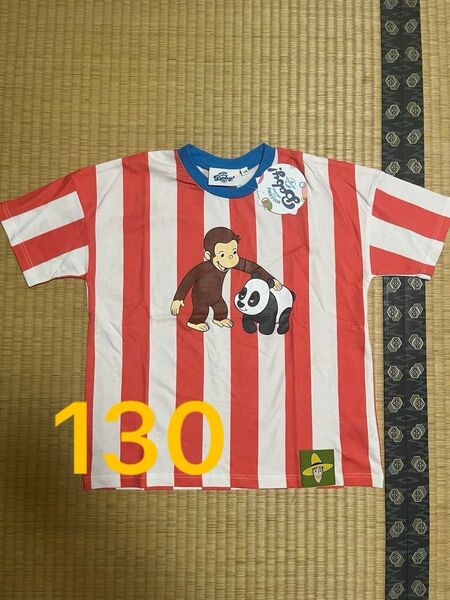 おさるのジョージ Tシャツ チマジロ 130