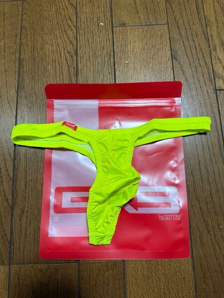 GX3 ジーバイスリー Tバック Lサイズ イエロー 黄