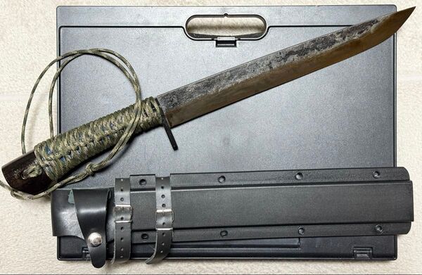 ◆レッドオルカ(redorca)甲伏せ剣鉈1尺【全長480mm・刃長300㎜・刃厚6mm】甲伏せ造り製作証明書付◆