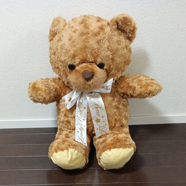 Lovely Rose Bear ぬいぐるみ くま 特大 ブラウン