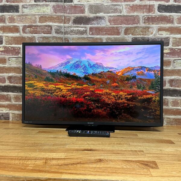 シャープ 32インチ 液晶テレビ AQUOS 2T-C32DE ハイビジョン 外付けHDD 裏番組録画対応 2022年製