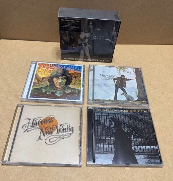 ニール・ヤング 4アルバム CD (リマスター)