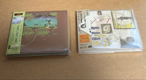 YES イエス 帯付きCD 2アルバム イエスソングス (紙ジャケ、HDCD)、ベスト・オブ・イエス