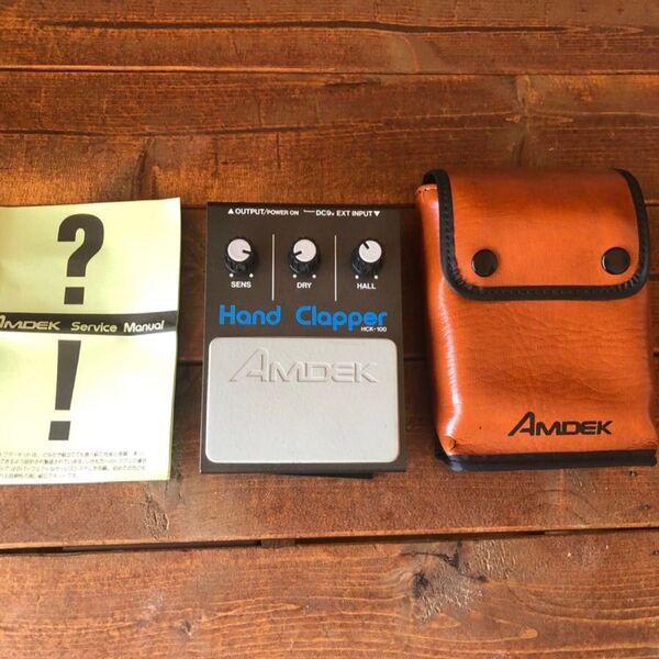 Amdek hand clapper HCK-100 付属品多数 ケース・電源変換ケーブル付き