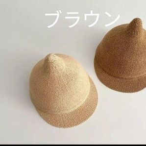 韓国 子供 キッズ とんがり帽子 赤ちゃん ベビー服 散歩 春夏 麦わら帽子 赤ちゃん 麦わら帽子 ハット ストローハット ベビー