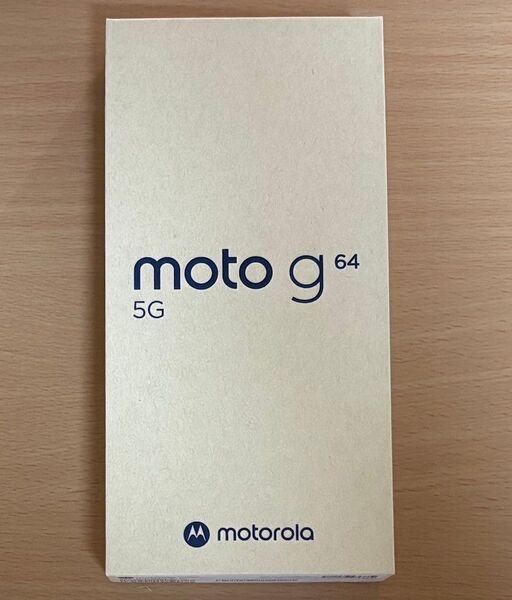 モトローラ moto g64 5G シルバーブルー 美品