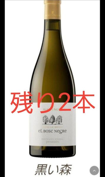 残り2本 白ワイン アルベット・イ・ノヤ・エル・ボスク・ネグレ 750ml×1本 即日発送 即購入可能