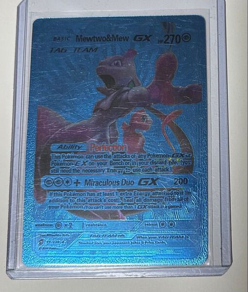 ポケモンカード ミューツー ミュー 海外版 鑑賞用