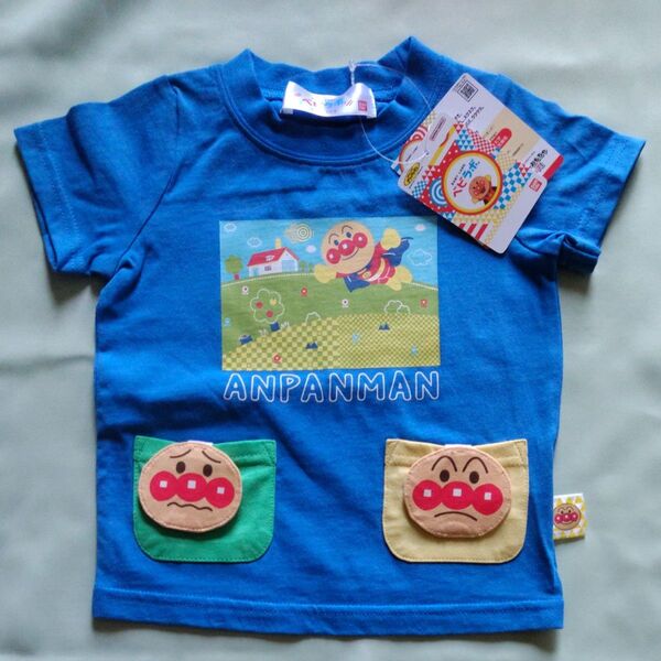 【新品】アンパンマン キッズ 半袖Tシャツ 80㎝