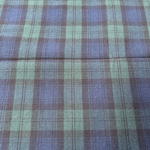 Black Watch(ブラックウォッチ)≪コットンリネンライトキャンバス≫※110cm幅 コットン70%・リネン30%200cm
