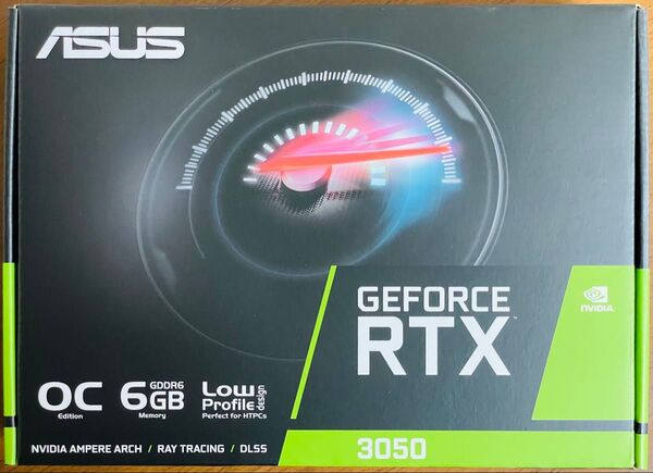 【新品未開封】ASUS GeForce RTX 3050 6GB GDDR6 ロープロファイル対応