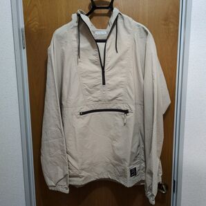 URBAN RESEARCH DOORS ナイロン プルオーバー ベージュ