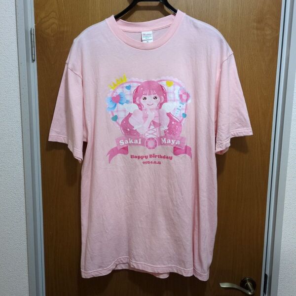 サクヤコノハナ 坂井真彩 Happy Birthday Tシャツ XL