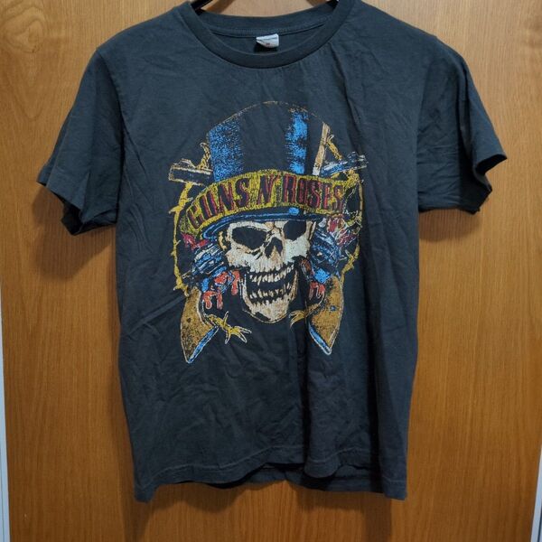 レトロ1989 Guns N' Roses Tシャツ Mサイズ ダークグレー