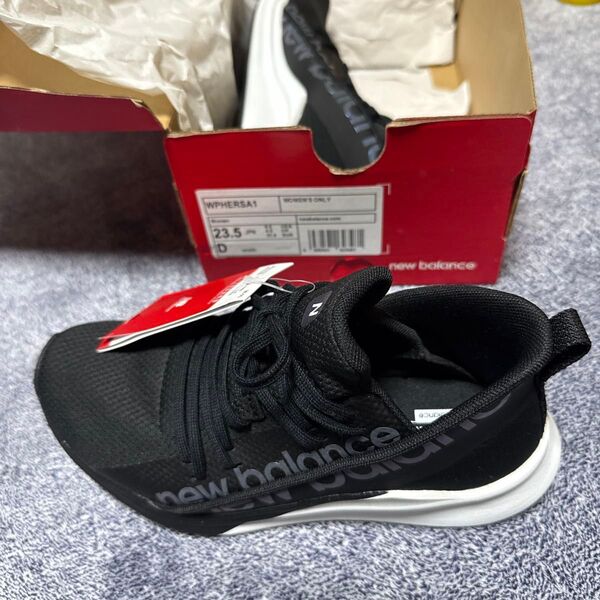 new balance WPHERSA1 スニーカー 23.5cm ブラック