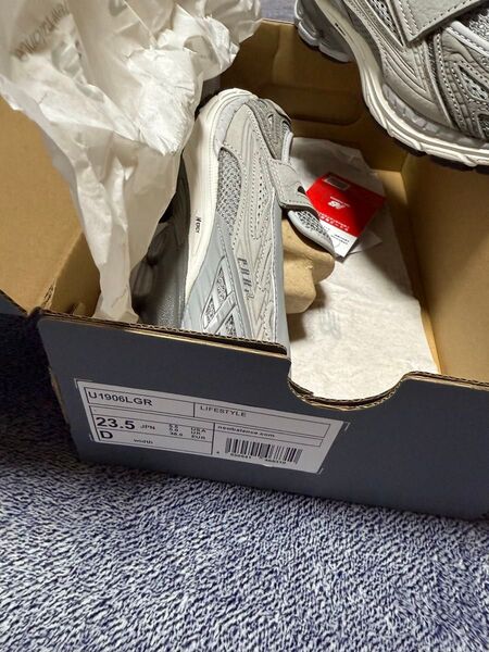 New Balance 1906 23.5cm グレー U1906LGR