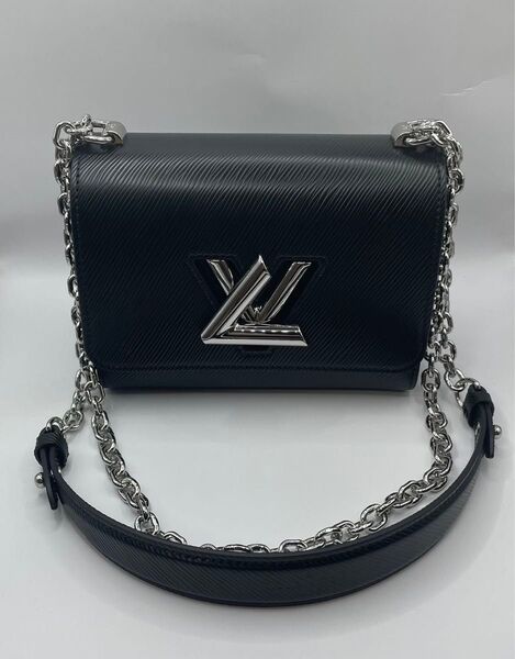 中古 ルイ・ヴィトン Louis Vuitton ブラック エピレザー ショルダーバッグ