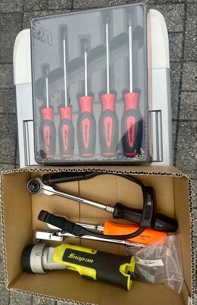 スナップオン セットラチェットドライバーセット ダイヤモンドチップ Snap-on セット ライト価格相談可