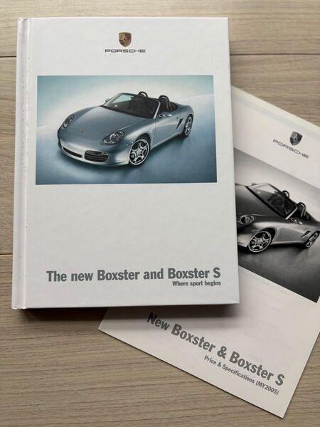 ポルシェ ボクスター & ボクスター S カタログ、2004年10月発行、未使用