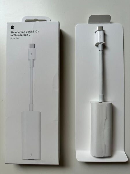 Apple Thunderbolt 3(USB-C)- Thunderbolt 2アダプタ MMEL2AM/A