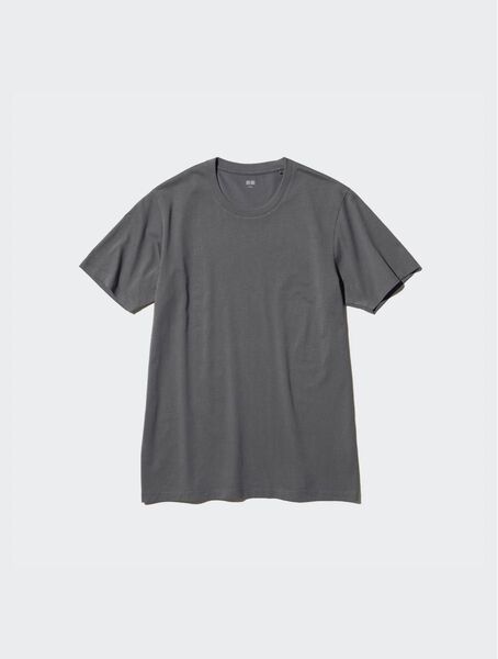 ユニクロ/スーピマコットンクルーネックtシャツ/