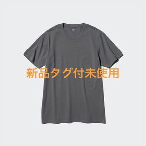 ユニクロ/スーピマコットンクルーネックtシャツ/