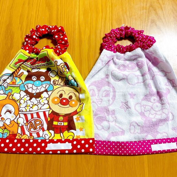 おりこうエプロン お食事エプロン(お名前タグ付き)2枚セット