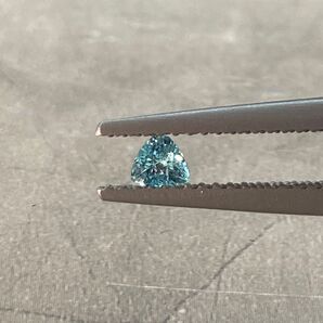 【セール中】【ブラジル産】鑑別書付き 天然石パライバトルマリン ルース(裸石)0.124ct's