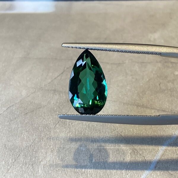 【最高品質】天然石グリーントルマリン ルース(裸石)4.44ct's 無傷無欠点